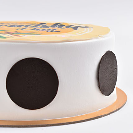 Sweet Mates Vanilla Cake - Perfect for Friendship Day Celebrations