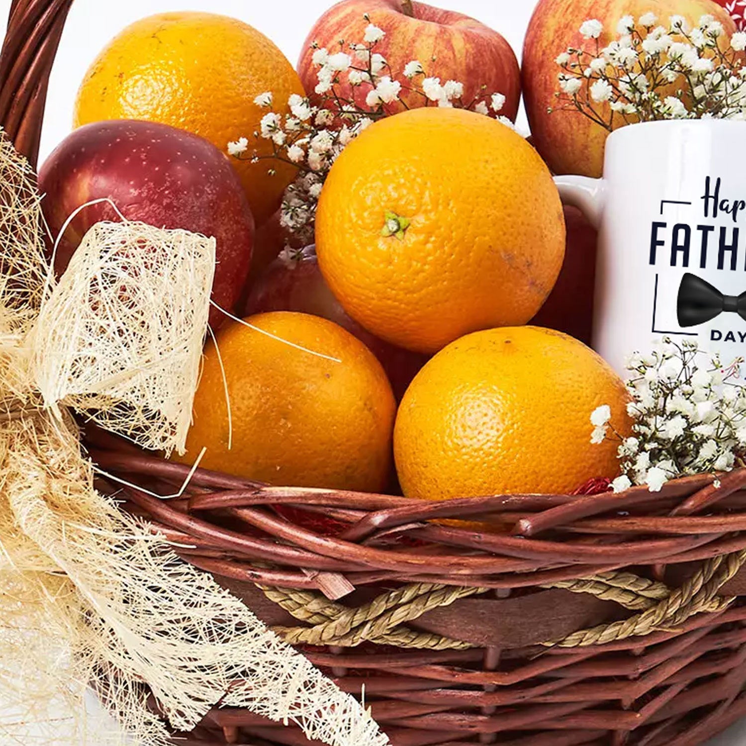 Fruit & Chocolates With Mug For Father's Day