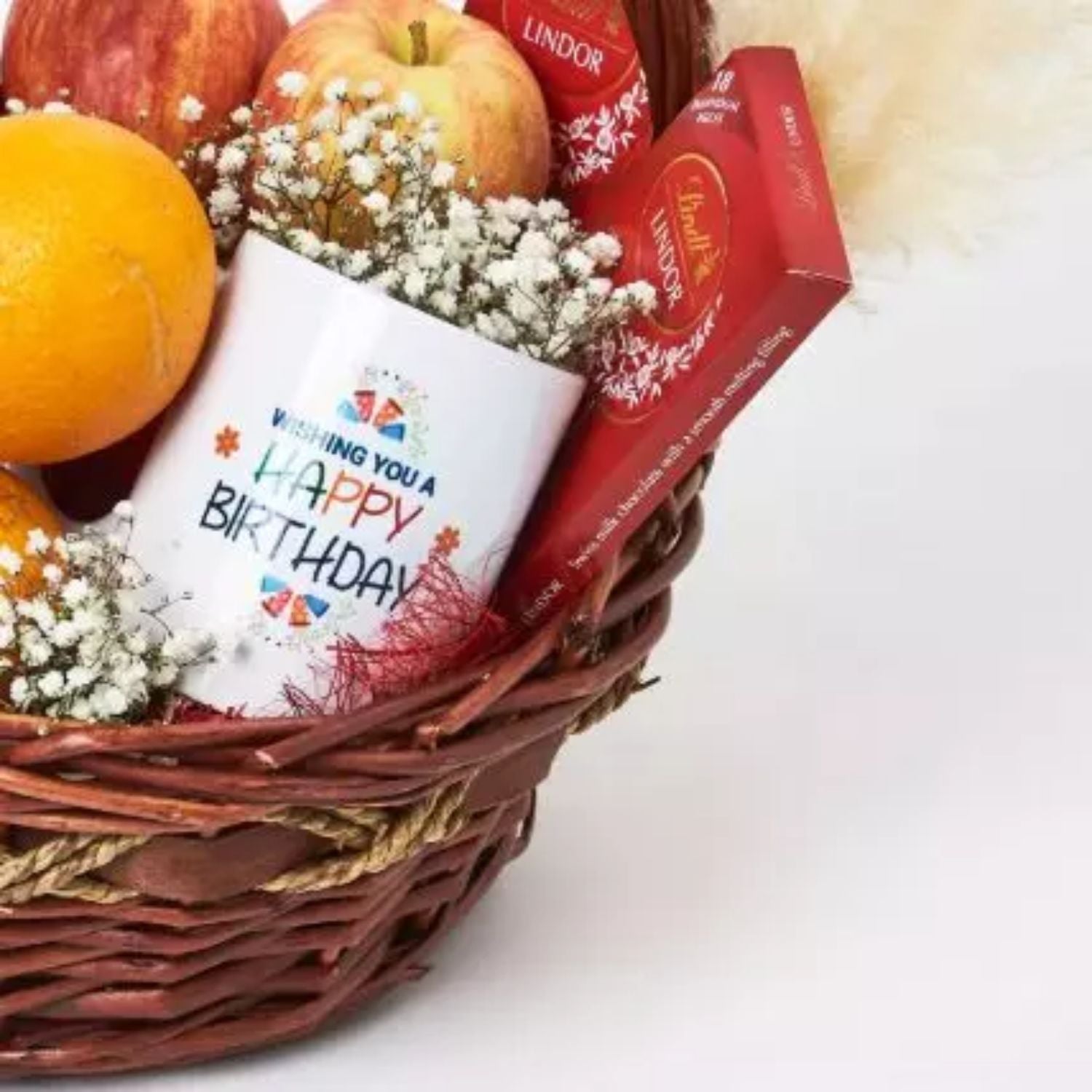 Fruits and Chocolates Birthday Delight