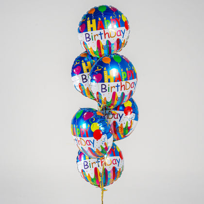 Happy Birthday Foil Balloons