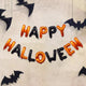 Spooky 'Happy Halloween' Foil Balloon Banner - Perfect Halloween Party Decoration