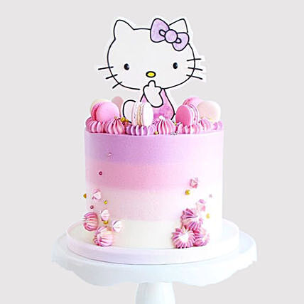 Delightful Hello Kitty Colorful Chocolate Sponge Cake - Perfect Celebration Treat