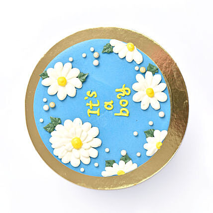 Baby Boy Surprise Cake
