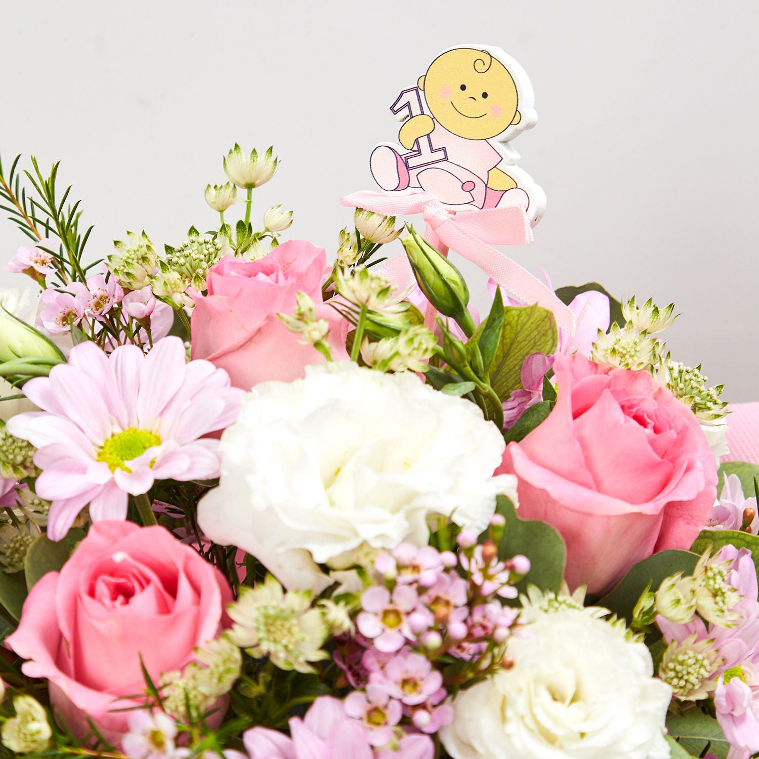 It's A Girl Flower Vase