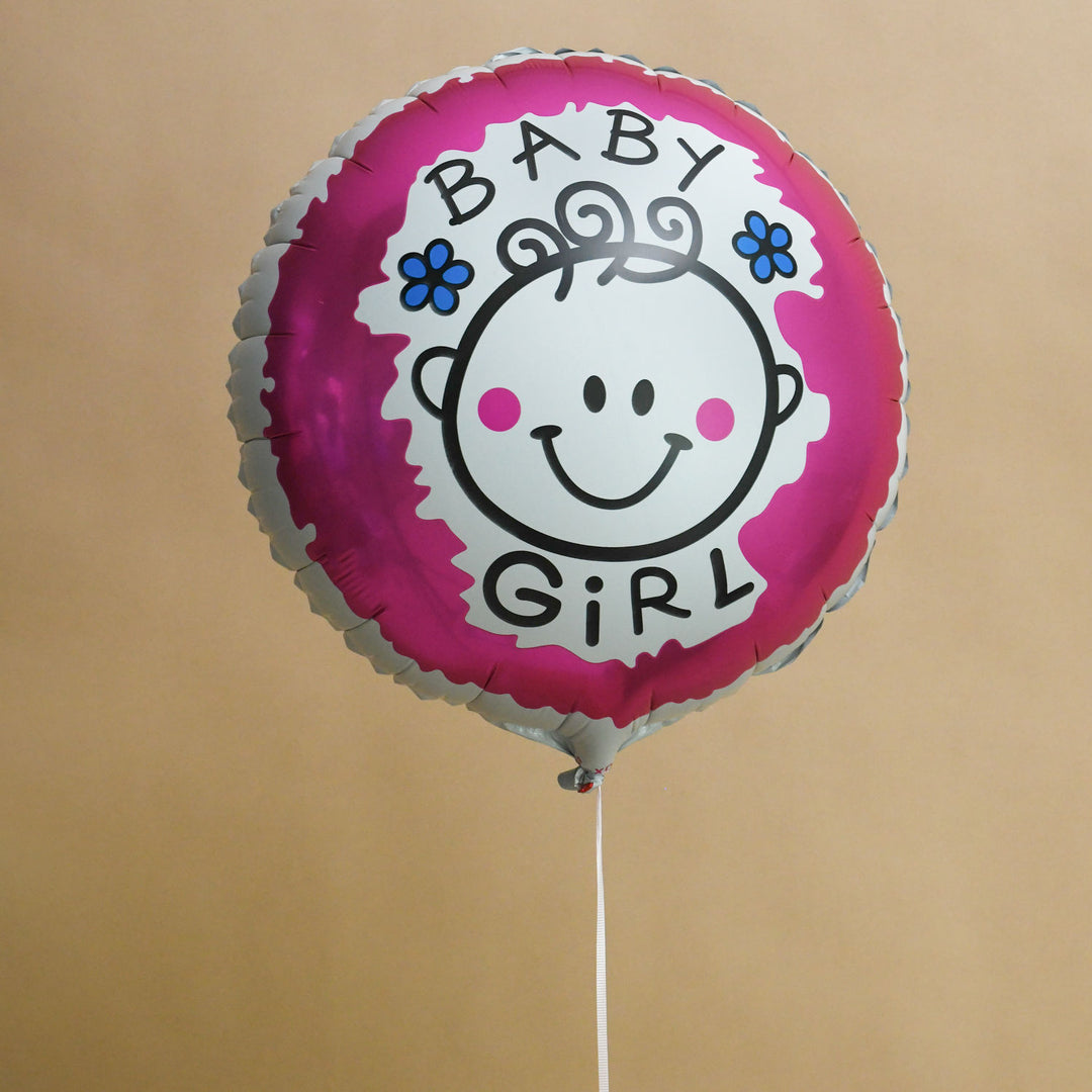 بالون فويل 'إنها فتاة' الرائع - مثالي لحفلات استقبال المولود