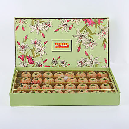 Premium Kaju Apple Sweets Gift Box - 1kg by BIKANERVALA