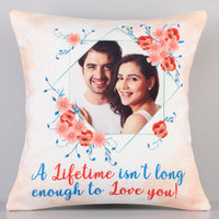 Loving You For A Lifetime - Personalized Romantic Cushion