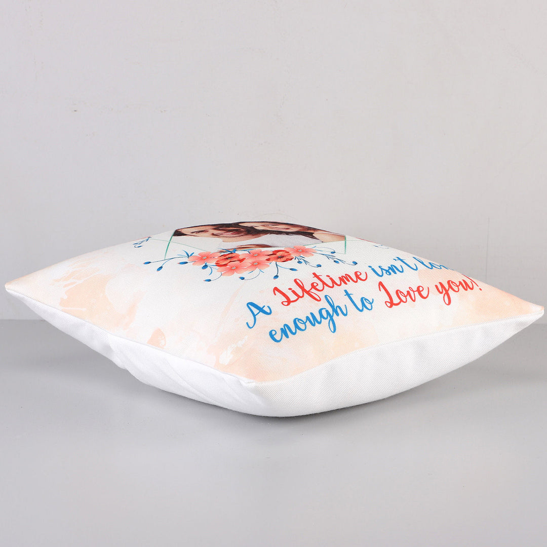 وسادة حبك مدى الحياة - وسادة رومانسية مخصصة