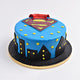 Delicious Superman 'Man of Steel' Chocolate Cake - Perfect for Heroes!