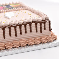 Timeless Memories Chocolate Photo Cake