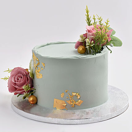 Love You Forever Rose Cake