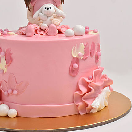 Delightful Lambkin Love Cake - Perfect Chocolate Celebration