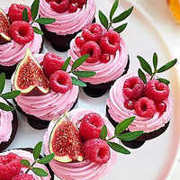 Decadent Red Velvet Cupcakes with Cream Cheese Frosting - 6 Piece Set