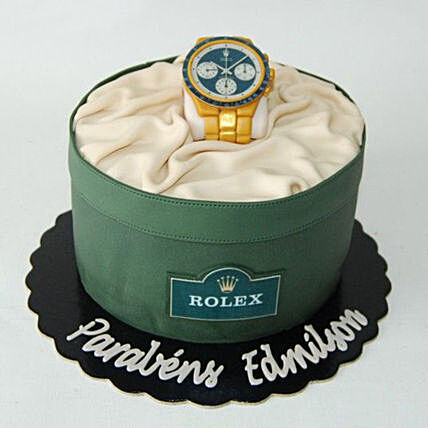 Luxurious Rolex Watch Designer Cake - Perfect for Celebrations
