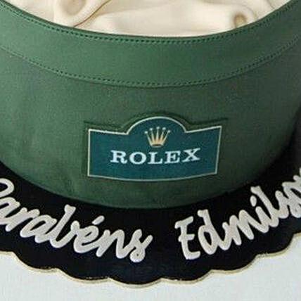 Luxurious Rolex Watch Designer Cake - Perfect for Celebrations