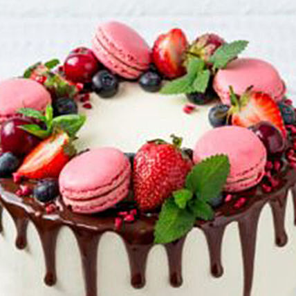 Macarons Vanilla Symphony Cake