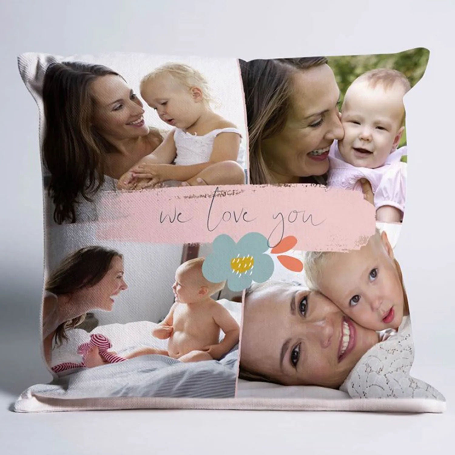 We Love You Personalised Cushion