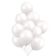 White Helium Balloons
