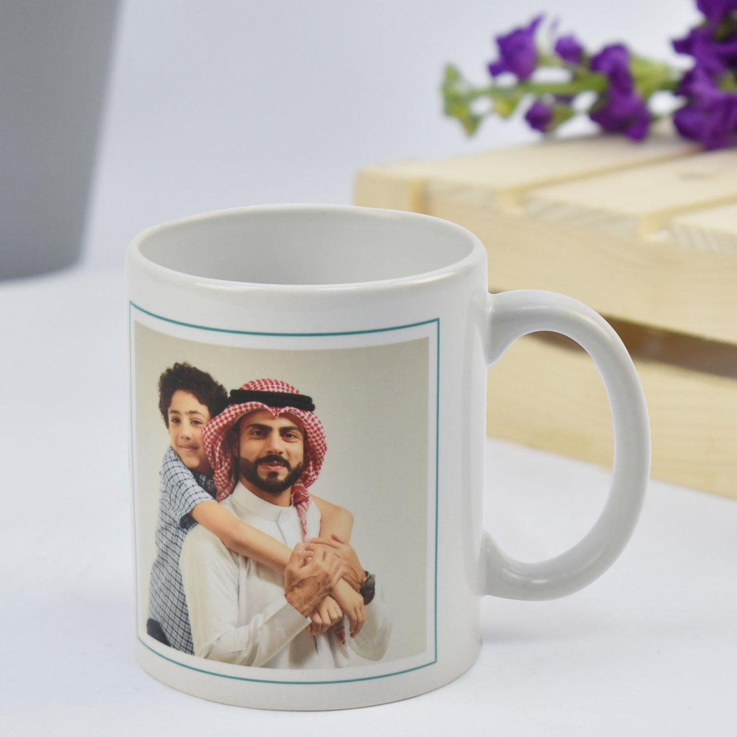 Personalized World's Best Dad Ceramic Mug - Perfect Father's Day Gift