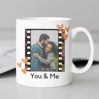You & Me Customizable Ceramic Mug - Perfect Personalized Gift